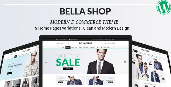Bella – eCommerce Shop WordPress Theme
