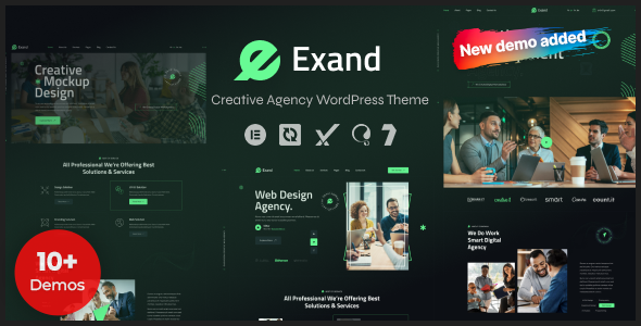 Exand – Creative Agency WordPress Theme
