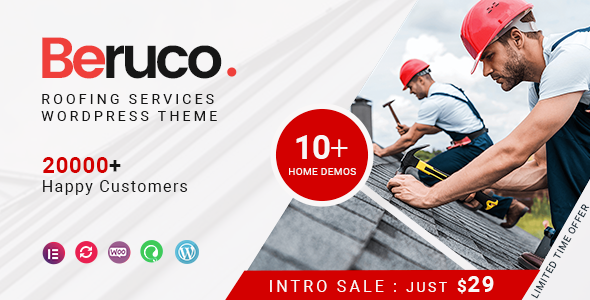 Beruco – Roofing Services WordPress Theme