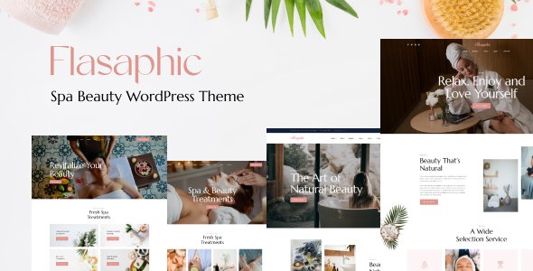 Flasaphic – Spa Beauty WordPress Theme