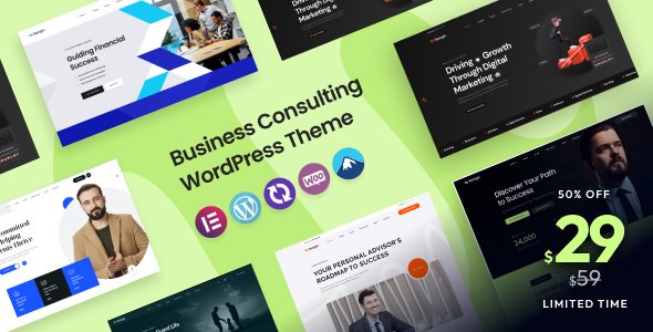 Seargin – Business Consulting WordPress Theme