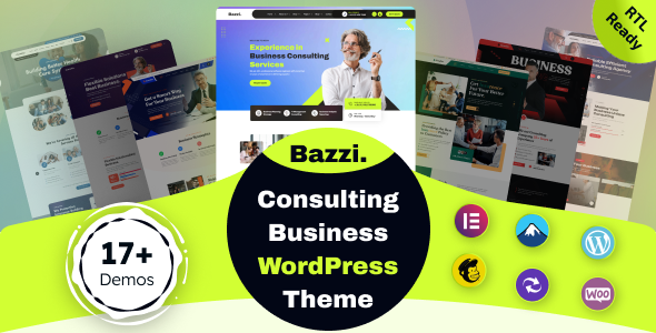 Bazzi – Consulting WordPress Theme