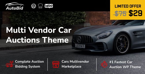 AutoBid – Car Auctions Marketplace WooCommerce Theme
