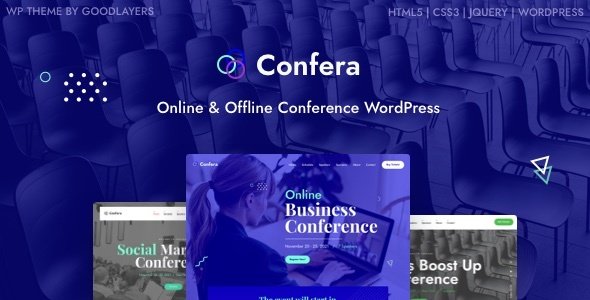 Confera – Conference & Event WordPress
