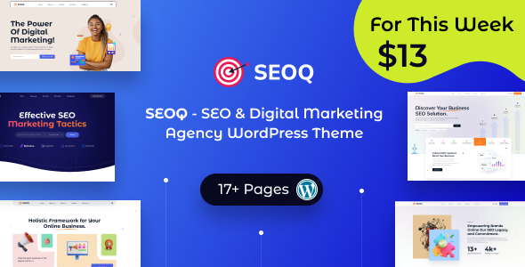 SEOQ – SEO & Digital Marketing Agency WordPress Theme