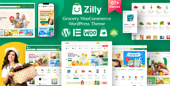 Zilly – Grocery Store WooCommerce WordPress Theme