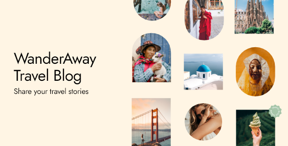 WanderAway – Travel Blog WordPress Theme