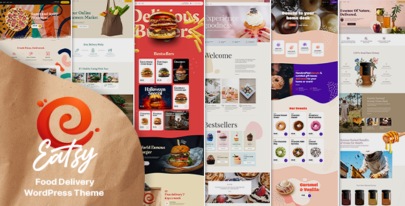 Eatsy – Food Delivery & Restaurant WordPress Theme