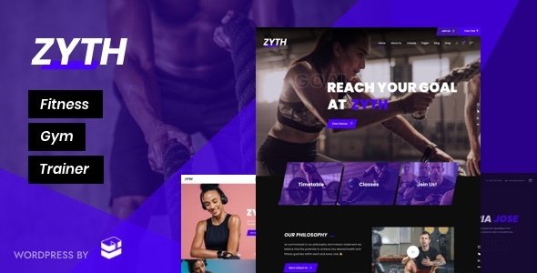 Zyth – Fitness Gym WordPress