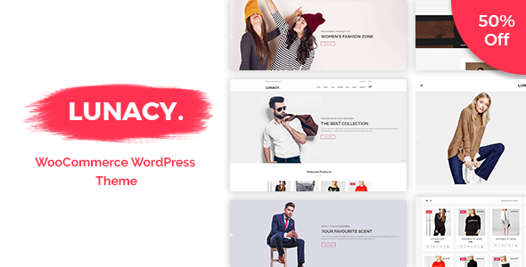 Lunacy – WooCommerce WordPress Theme