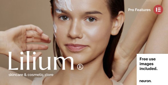 Lilium – Beauty Cosmetics & Skincare Theme