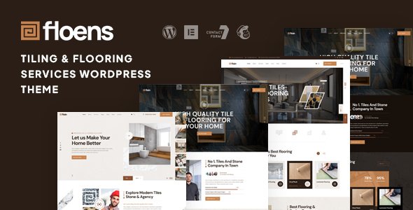 Floens – Tiling & Flooring Services WordPress Theme