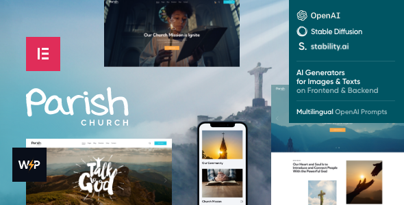 Parish – Church, Religion & Charity WordPress Theme