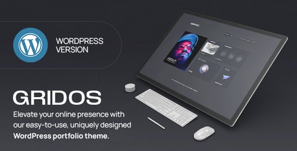 Gridos – Creative Personal Portfolio WordPress Theme