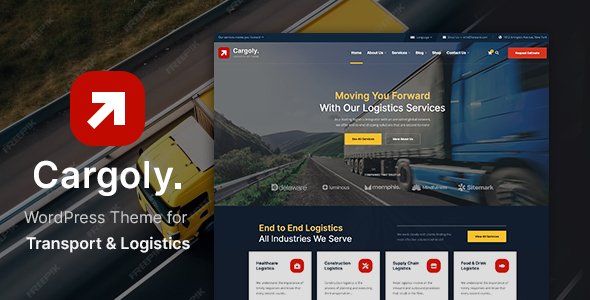 Cargoly – Logistics & Transportation WordPress Theme