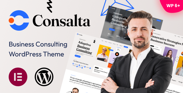 Consalta – Business Consulting WordPress Theme