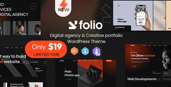 Webfolio – Creative Portfolio & Digital Agency WordPress Elementor Theme