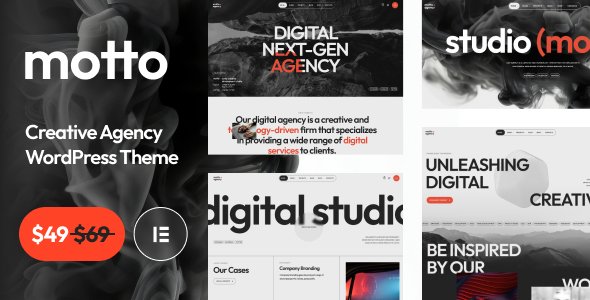Motto – Creative Agency & Startup WordPress Theme