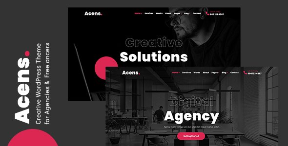 Acens – Creative Agencies WordPress Theme