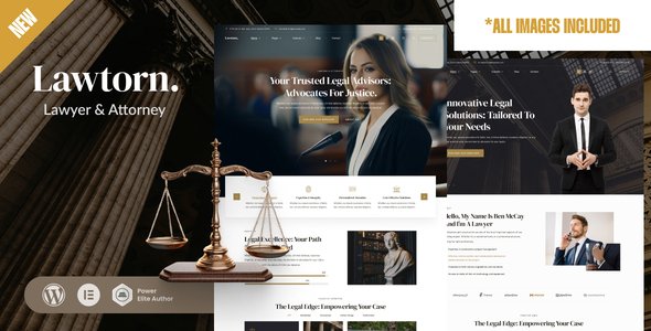 Lawtorn – Lawyer & Attorney WordPress Theme