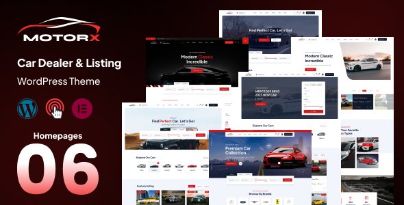 Motorx – Car Dealer & Listing WordPress Theme