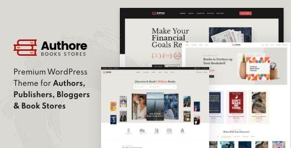 Authore – WordPress Theme for Authors and Publishers