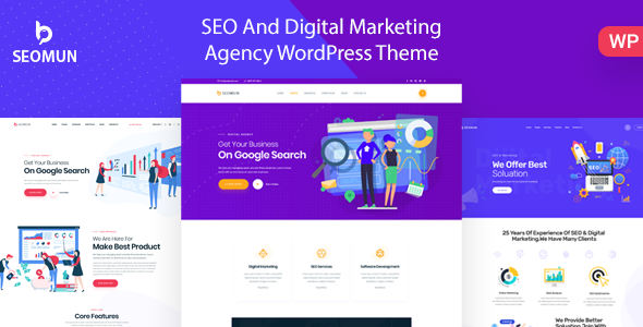 Seomun – Seo Digital Marketing WordPress Theme