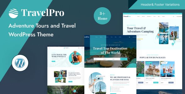 TravelPro – Adventure Tours and Travel Agency WordPress Theme