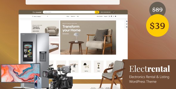 Electrental – Rental and Retail WooCommerce Theme